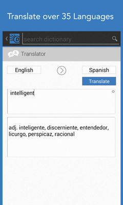 Translate over 35 Languages