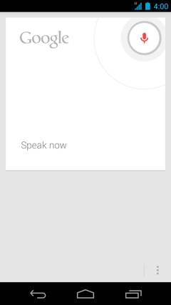 Voice Search The Internet on Google Search