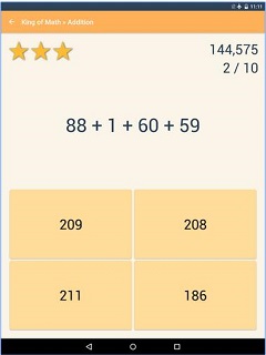 King of Math Android App