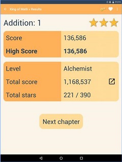 King of Math Game App