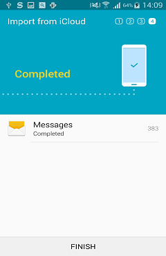 Transfer Messages from iPhone to Galaxy S6