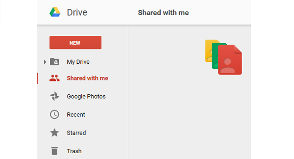 Google Drive Shared with Me