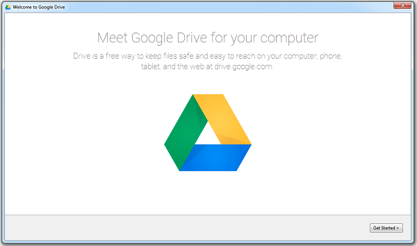 Get Started to Set Google Drive