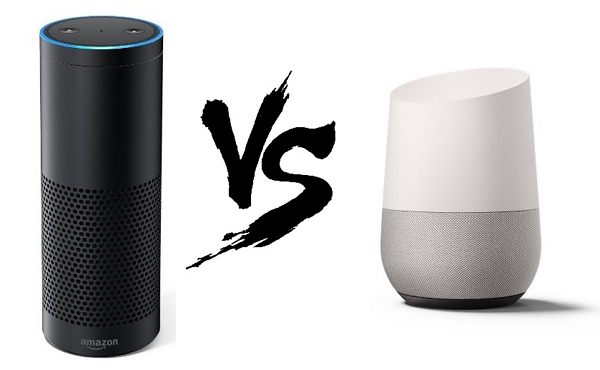 Google Home Versus Amazon Echo