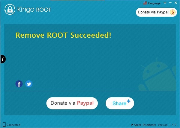 Finish Remove Root from Android
