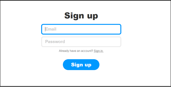 Sign Up the IFTTT Account