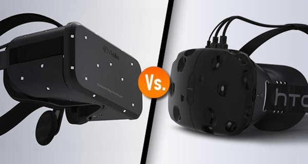 Oculus Rift and HTC Vive Comparison