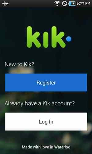 Create an Kik Account
