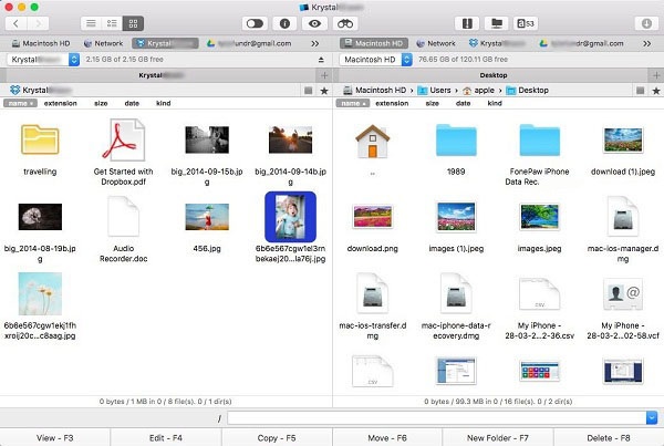 Transfer Data Between Dropbox and Mac with Android File Manager