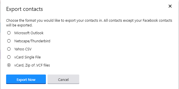 Move Yahoo Mail Contacts