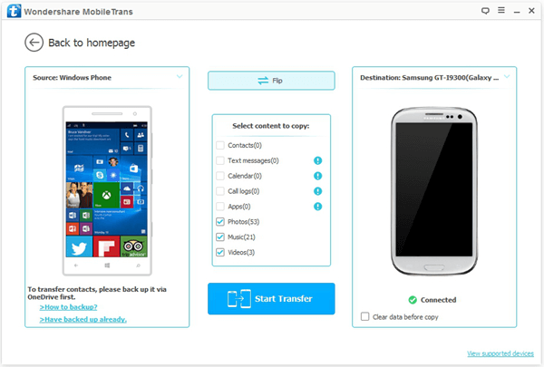 Connect Windows Phone and Android Phone to PC
