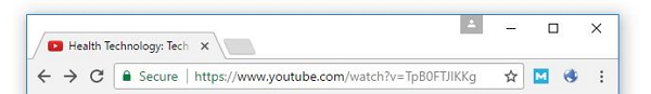 Copy the URL from YouTube