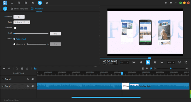Edit Video Transition